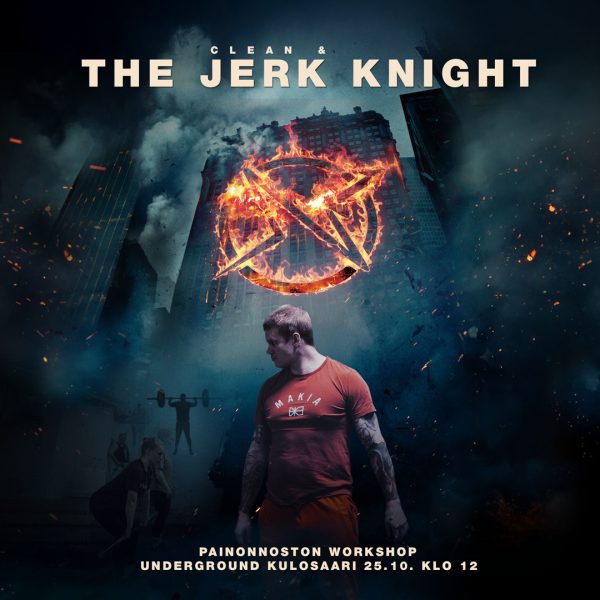Painonnoston workshop The Clean and Jerk Knight - Kulosaaressa 25.10.2025 klo 12:00 – 14:00