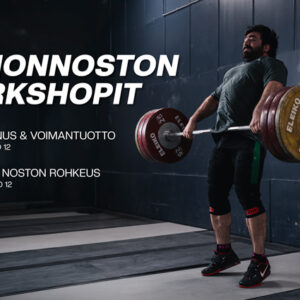 Painonnoston workshop Kulosaaressa